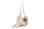 Lucky Bees 1274 Bolso de Hombro Crema, 100% Cuero de Polivinilo, 28x13x22 cm